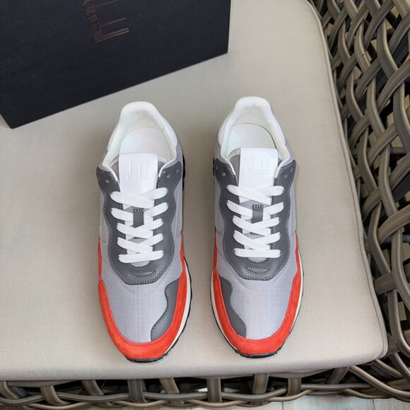 Dunhill Mens Waterproof Sneakers Gray/Red main image 7